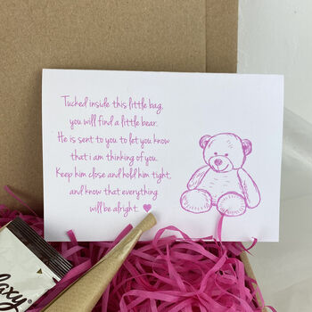 Personalised Flowers And Teddy Gift Box, 6 of 6