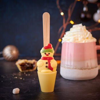 Christmas Snowman Hot Chocolate Spoon, 2 of 2