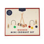 Mini Croquet Set | Travel | Holiday | Picnic, thumbnail 8 of 10