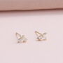 Gift Bag ' Happy All About You Day' Butterfly Earrings, thumbnail 4 of 8