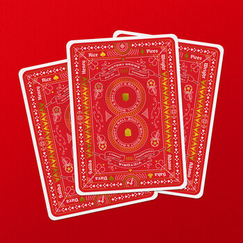Arsenal Playing Cards | Gift For Football Fans, 10 of 12