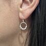 60th Birthday Bead Earrings, thumbnail 2 of 3
