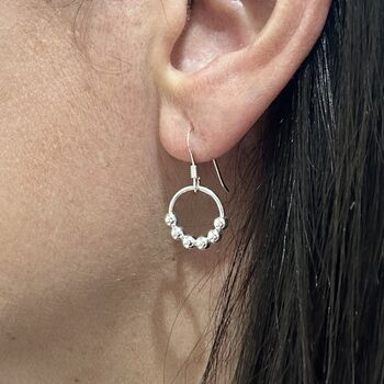 60th Birthday Bead Earrings, 2 of 3