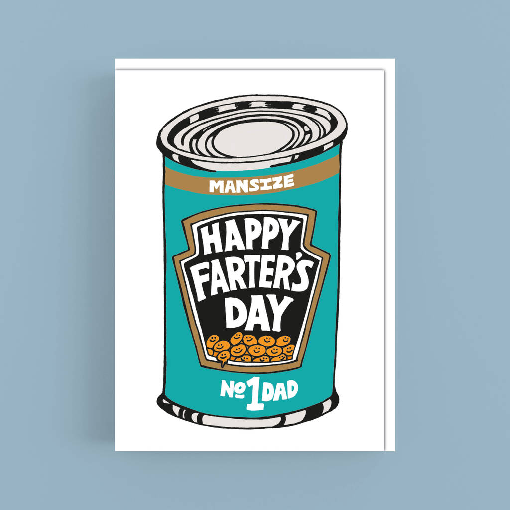 'Happy Farter's Day' Card