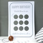 Birthday Scratchcard, thumbnail 3 of 12