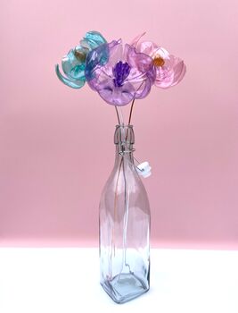 Mini Pastel Bouquet Recycled Plastic Bottle Flowers, 5 of 9