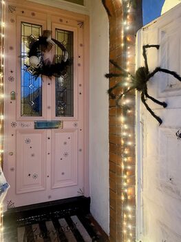 Halloween Spiderweb Wall Stickers, 6 of 8