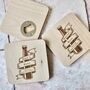 Personalised Beer Bottle Opener Coaster, thumbnail 1 of 4