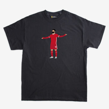 Mo Salah 20/21 Liverpool T Shirt, 2 of 4