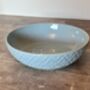 Blue Diamond Patterned Pasta/Serving Bowl, 22cm, thumbnail 1 of 2
