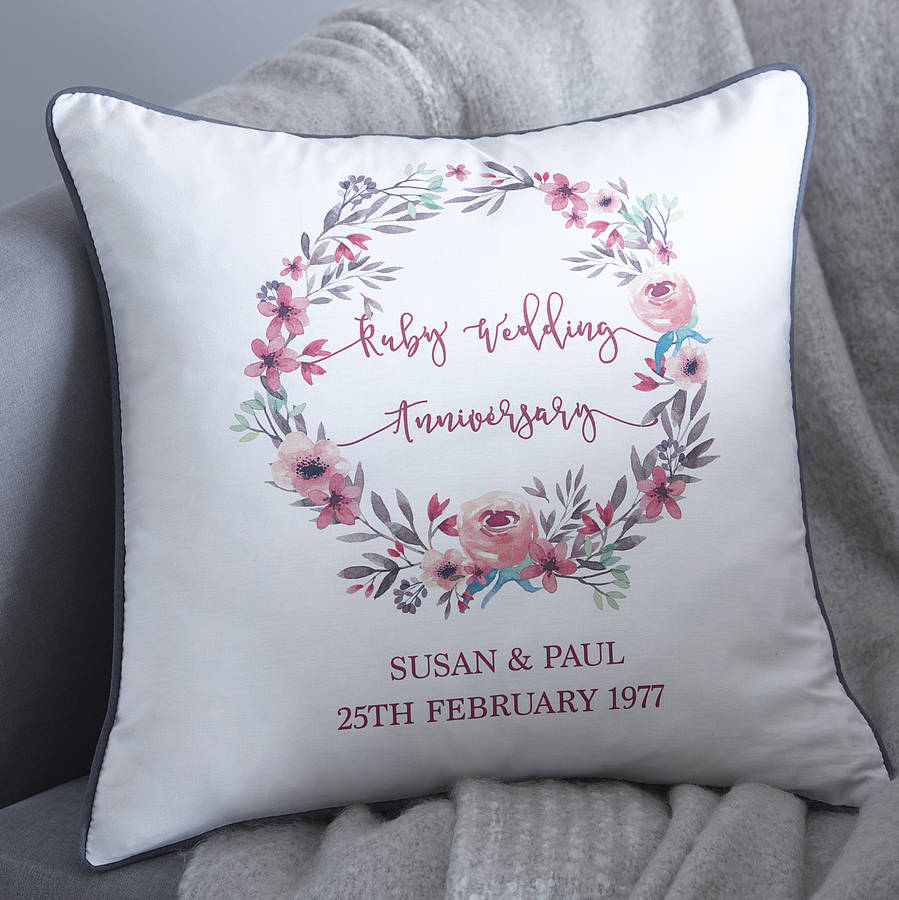 personalised cushion