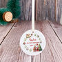 Custom Baby's First Christmas Keepsake Ornament Gift, thumbnail 6 of 7