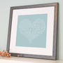Personalised Wedding Word Art Print, thumbnail 9 of 11