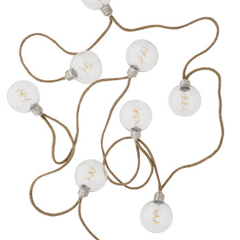 String Of Indoor Soft Festoon Lights, 3 of 5