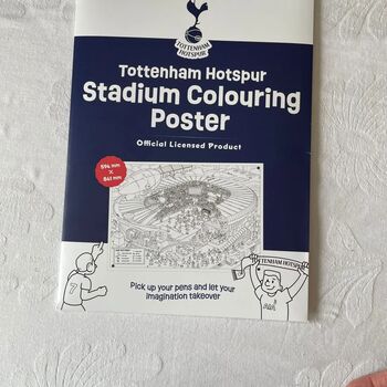 Spurs Colouring Poster, 5 of 7