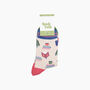 Book Lover Bamboo Socks In Cream, thumbnail 4 of 4