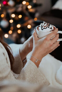 Christmas Eve Snowflake Bracelet, 3 of 6