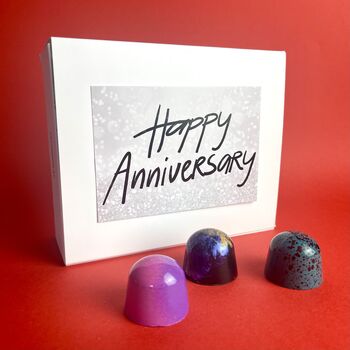 Happy Anniversary Box Six Chocolates, 2 of 3