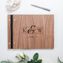 Personalised A4 Wooden Guest Book, thumbnail 2 of 11