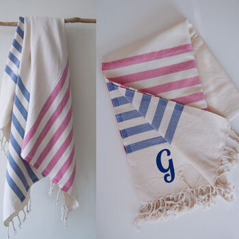 Personalised Cotton Beach And Yoga Towel, 3 of 11