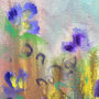 Love In Idleness Floral Painting Canvas Print, thumbnail 3 of 3