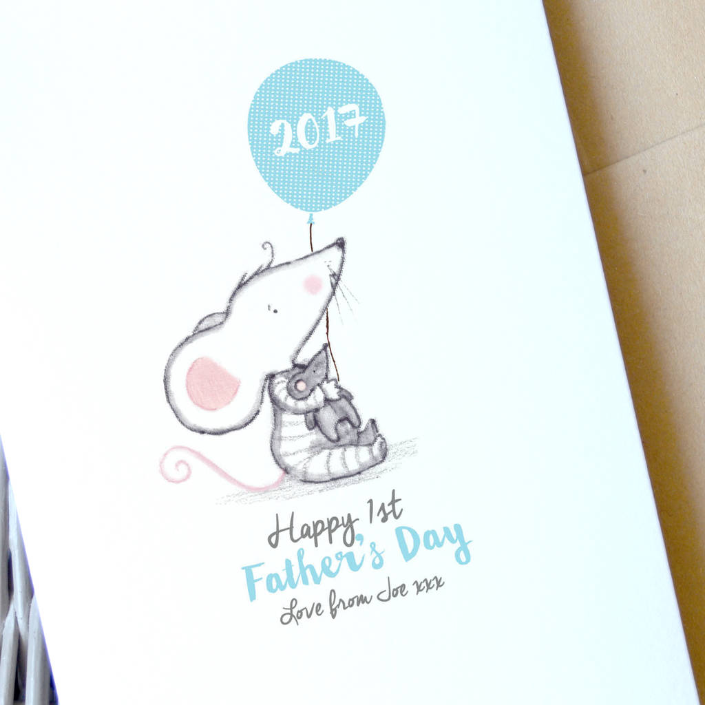 Personalised First Father's Day Card, 1 of 4
