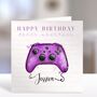 Gamer Birthday Card Controller, thumbnail 2 of 7