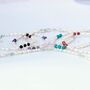 Adjustable Pearl Bracelet With Gemstone Beads, thumbnail 7 of 12