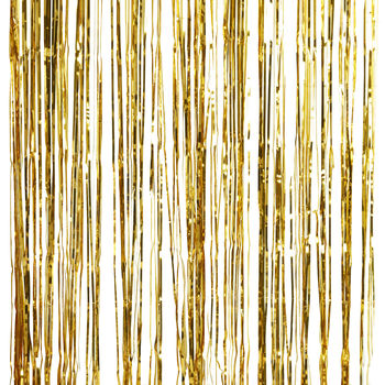 Gold Fringe Curtain Party Decoration, 2 of 3