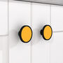 Yellow Shade Cupboard Drawer Door Cabinet Knobs Handles, thumbnail 4 of 9