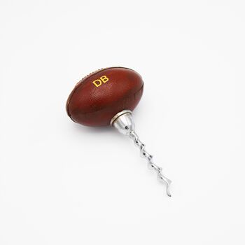 Personalised Vintage Rugby Ball Corkscrew, 5 of 5