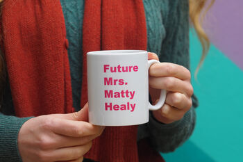 Future Husband Personalised Mug, 2 of 3