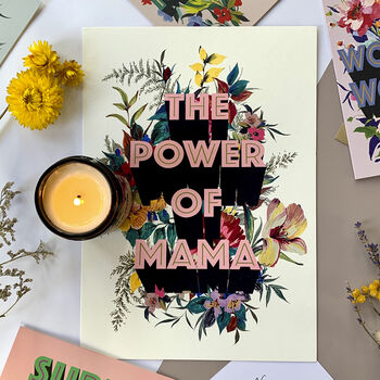 Giclée Fine Art 'The Power Of Mum/Mama' Print, 2 of 3