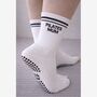 'Pilates Mum' Grip Socks, thumbnail 1 of 3