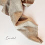 Personalised Cashmere Wool Blend Grey Scarf, thumbnail 6 of 9