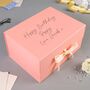 Personalised Luxury Extra Deep A4 Blush Pink Gift Box, thumbnail 3 of 6