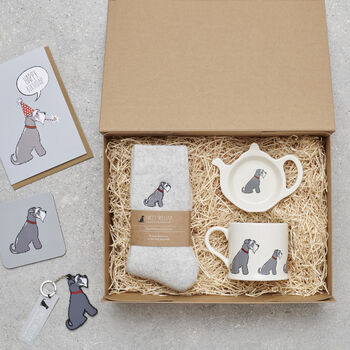 Grey Schnauzer Mug Dog Lover Gift For Her Or Him, 4 of 12