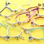 Kids Personalised Birthstone Slider Bracelet, thumbnail 1 of 12