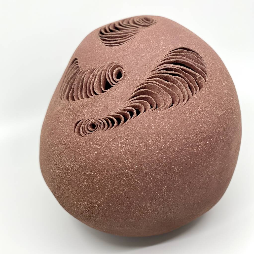 Exclusive Handmade Ceramic Sculpture Vase Ball, 1 of 4