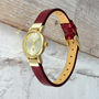 Ascot Classic Ladies Leather Watch, thumbnail 2 of 9