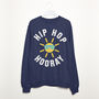 Hip Hop Hooray Sunshine Women's Slogan Sweatshirt, thumbnail 2 of 3