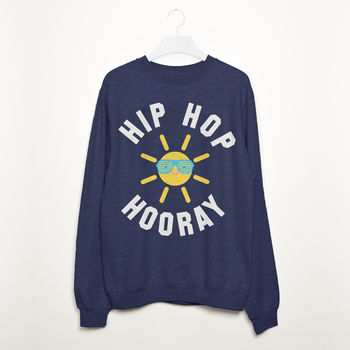 Hip Hop Hooray Sunshine Women's Slogan Sweatshirt, 2 of 3