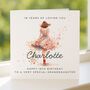 Personalised 18th Birthday Card For Special Granddaughter, thumbnail 5 of 7
