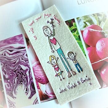 Personalised Family Bookmark, 2 of 2