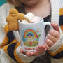 Rainbow Gnome Home Mug, thumbnail 1 of 4