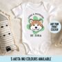 Japanese Akita Inu Baby Onesie, thumbnail 1 of 6