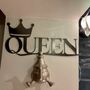 Queen And Crown Metal Art Word Sign Jubilee, thumbnail 11 of 12
