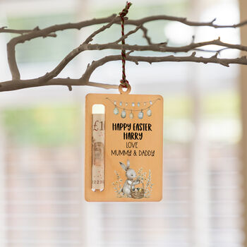 Personalised Money Holder Easter Gift, 2 of 5