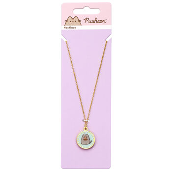 Pusheen The Cat Pizza Necklace, 6 of 6