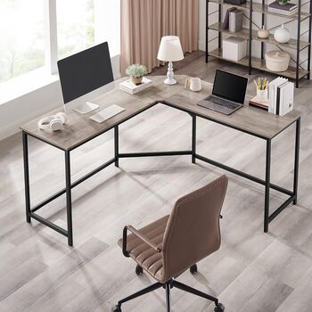 Space Saving L Shaped Desk For Home Office, 4 of 12